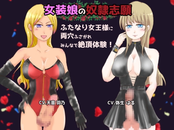 女装娘の奴○志願 ふたなり女王様に両穴ふさがれ みんなで絶頂体験! の表紙