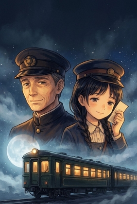 【バイノーラル】みおくり号 ～死者を見送る夜行列車で、あなただけが白紙の切符を持っている～ の表紙