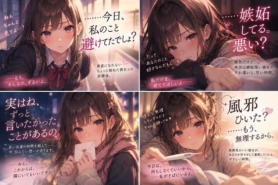4つの恋、4つの距離 の表紙