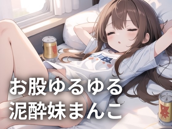 お股ゆるゆる泥酔妹まんこ の表紙