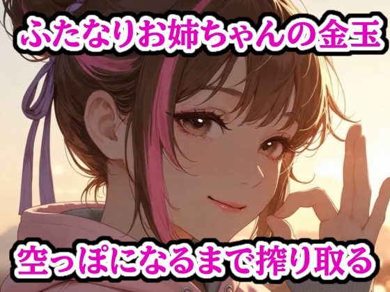 憧れのフタナリお姉ちゃんのチンポ臭に脳ミソトロトロ～妹の手コキで大量射精～ の表紙
