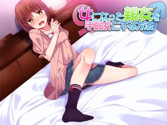 女になった親友を手弱女にする方法 の表紙