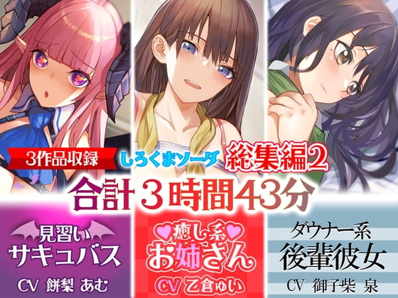 【新春大売り出し】あなたが好きなのはサキュバス⁉それとも癒し系お姉さん⁉はたまたダウナー系後輩彼女⁉【大ボリューム3時間43分】 の表紙