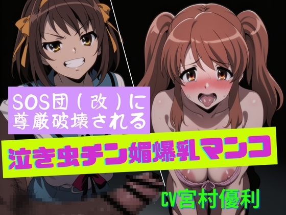 SOS団(改)に尊厳破壊される泣き虫チン媚爆乳マンコ の表紙