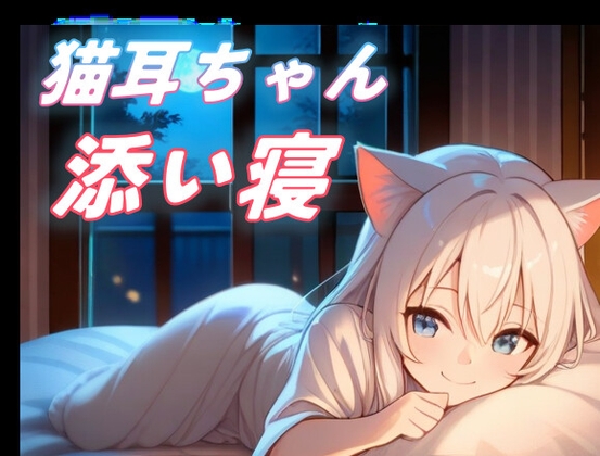 【そのままでいいにゃ】秋の夜、猫耳の彼女と眠る添い寝ボイス【全肯定/安眠】 の表紙