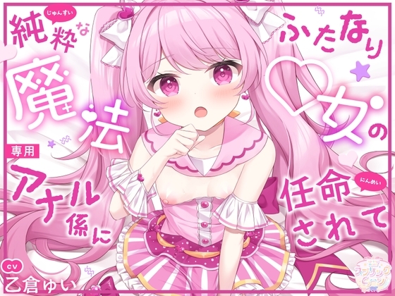 純粋なふたなり魔法◯女の専用アナル係に任命されて の表紙