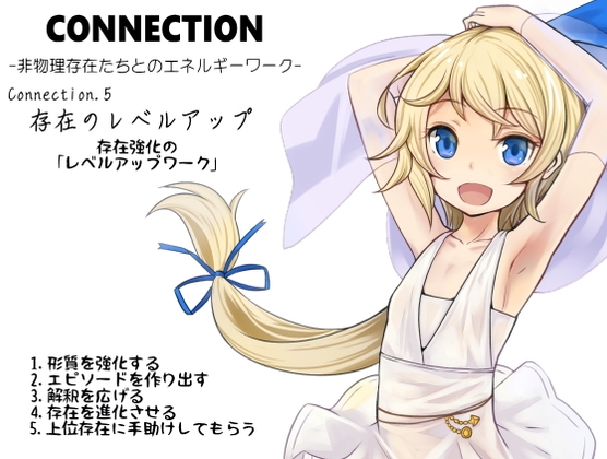 Connection -非物理存在たちとのエネルギーワーク- コネクション第5巻:存在のレベルアップ 存在強化の「レベルアップワーク」 の表紙