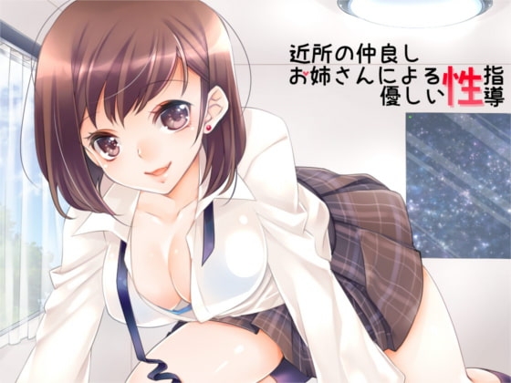 近所の仲良しお姉さんによる優しい性指導 の表紙