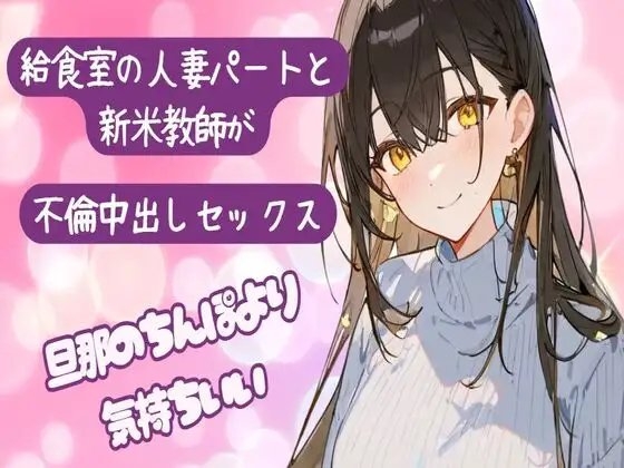 給食室の人妻パートと新米教師が不倫中出しセックス〜旦那のちんぽより気持ちいい〜旦那以外の子種が欲しいの の表紙
