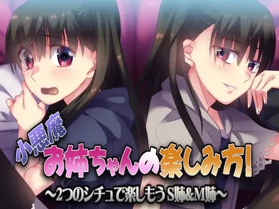 小悪魔お姉ちゃんの楽しみ方! 2つのシチュで楽しもう。S姉&M姉 の表紙