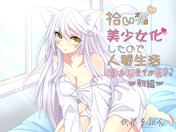 拾い猫が美少女化したので人間生活教えてみた～朝編～ の表紙