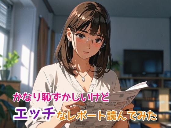 かなり恥ずかしいけどエッチなレポートを読んでみた7 の表紙
