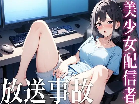 【放送事故オナニー】愛嬌抜群の美女VTuberが生配信を切り忘れて全世界へ公開ガチオナニーした結果...翌日の配信はリスナーと言い訳オナニーで連続絶頂 の表紙