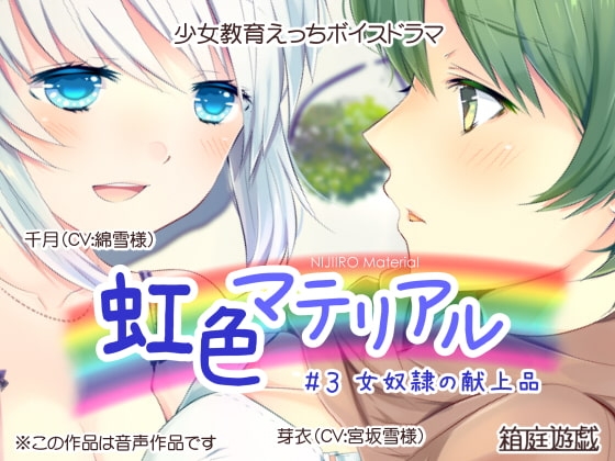 虹色マテリアル #3 女奴○の献上品 の表紙