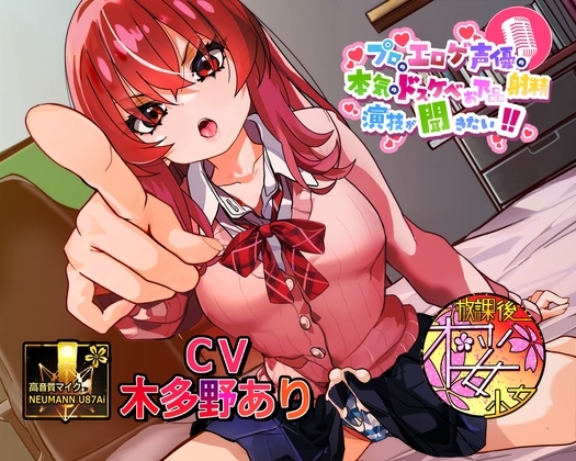 【シリーズ30作目！】プロのエロゲ声優の本気のドスケベお下品射精演技が聞きたい！ 木多野あり編【ツンデレふたなり妹ちゃんの強烈低音オホ声がエロ過ぎる！】 の表紙