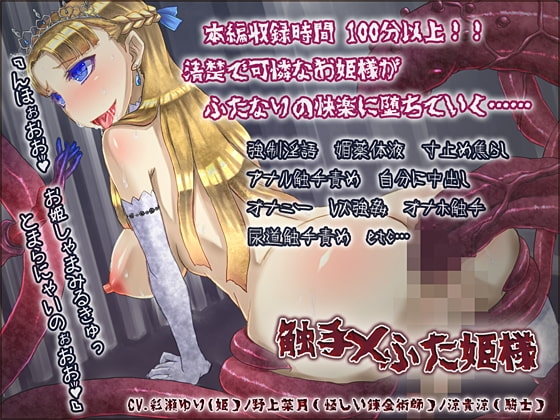 触手×ふた姫様 の表紙