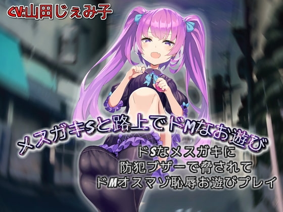 メ○ガキSと路上でドMなお遊び ドSなメ○ガキに防犯ブザーで脅されてドMオスマゾ羞恥お遊びプレイ の表紙