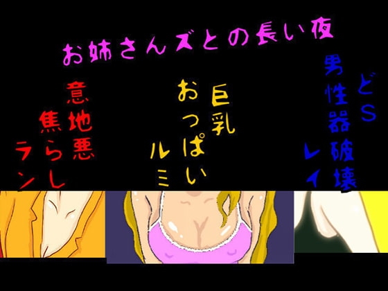お姉さんズとの長い夜 の表紙