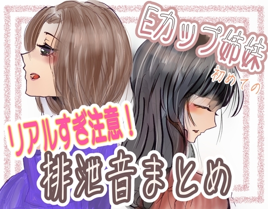 【スカトロ盗撮班】シャァぁ初めてのがちトイレ音声をお届けブビュウウウゥウ【みやさや姉妹】 の表紙