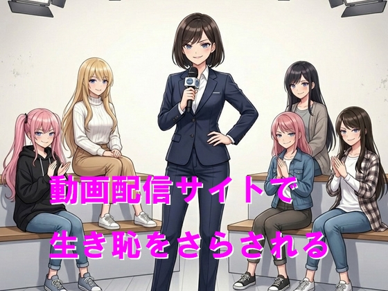 動画配信サイトで生き恥をさらされる の表紙