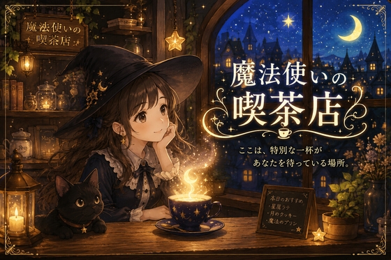 魔法使いの喫茶店 の表紙