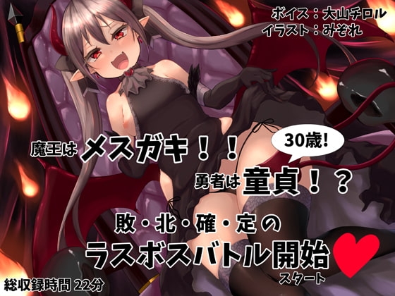 メ○ガキ魔王 VS 童貞勇者 の表紙