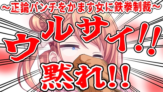 (ビンタ特化)ウルサイ黙れ～正論パンチをかます女に鉄拳制裁～ の表紙