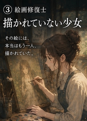 絵画修復士 描かれてない少女 の表紙