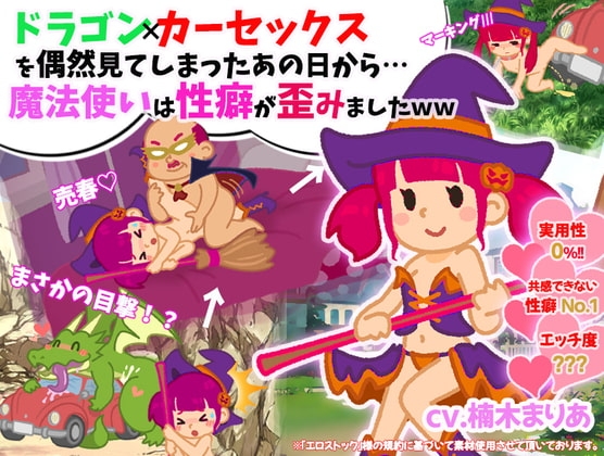 ドラゴンカーセックスを偶然見てしまったあの日から…魔法使いは性癖が歪みましたww の表紙