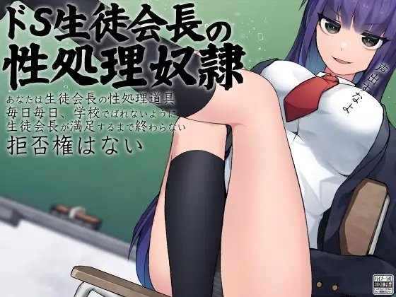 ドS生徒会長の性処理奴○ の表紙