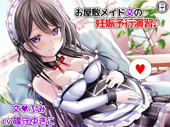 お屋敷メイド文の妊娠予行演習♪ の表紙