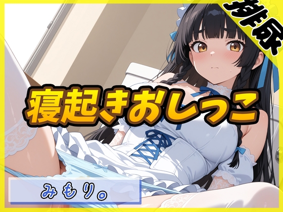 【排尿音】Gカップの黒髪清楚女子 みもり。「寝起きおしっこ」【みもり。】 の表紙