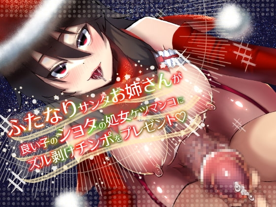 ふたなりサンタお姉さんが良い子のショタの処女ケツマンコにズル剥けチンポをプレゼント の表紙