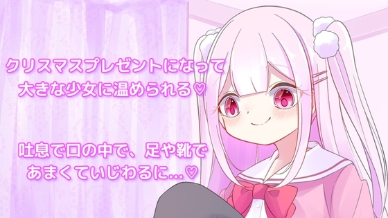 【サイズフェチ】クリスマスに届いた小人さんを温める の表紙