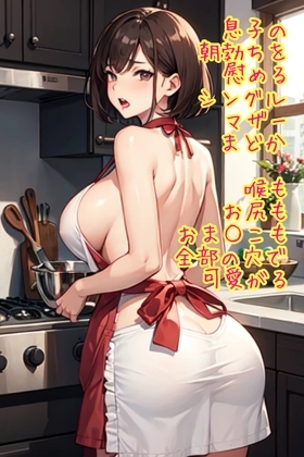 息子の朝勃ちを治めたいシンママまどか の表紙