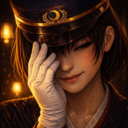 夜光列車×姐さん車掌 雨音に赦される夜 の表紙