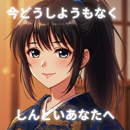 しんどいあなたへ贈る、優しい言葉 の表紙