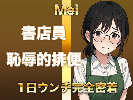 【排泄音声】恥ずかしがり書店員のトイレに1日密着!「こんなの恥ずかしすぎる」と言いながら豪快に音を聴かせてくれます。普段は聞けない下品な排泄音をお楽しみください の表紙