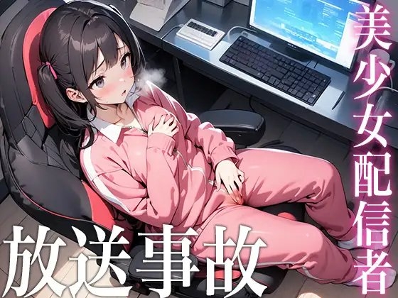 【放送事故オナニー】美少女Vtuberが生配信を切り忘れて全世界へ公開ガチオナニーした結果...翌日の生配信はリスナーと言い訳オナニーで連続絶頂 の表紙