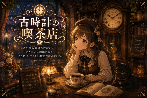 古時計の喫茶店 の表紙
