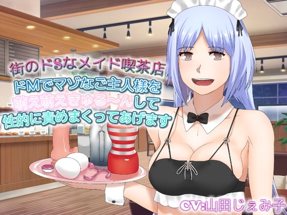 街のドSなメイド喫茶店 ドMでマゾなご主人様を萌え萌えきゅる～んして性的に責めまくってあげます の表紙