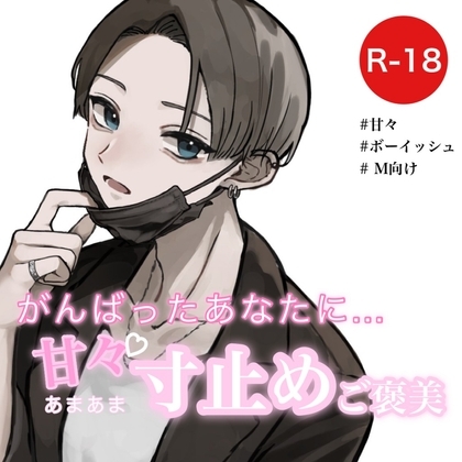 がんばったあなたに甘々寸止めご褒美 の表紙