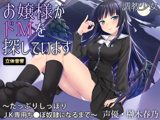 お嬢様がドMを探しています ～たっぷりしっぽりJK専用ち○ぽ奴○になるまで～ の表紙