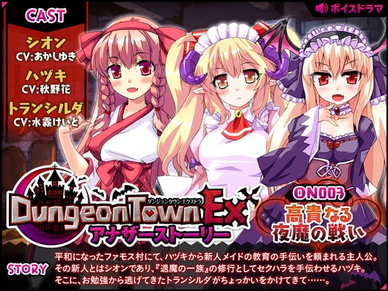 ダンジョンタウンEXアナザーストーリー#3 ～高貴なる夜魔の戦い の表紙