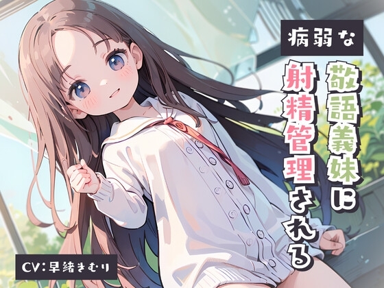 病弱な敬語義妹に射精管理される の表紙