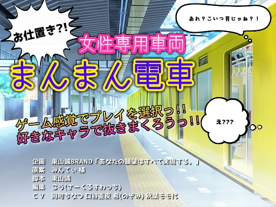 【女性専用車両】お仕置き!?まんまん電車 の表紙