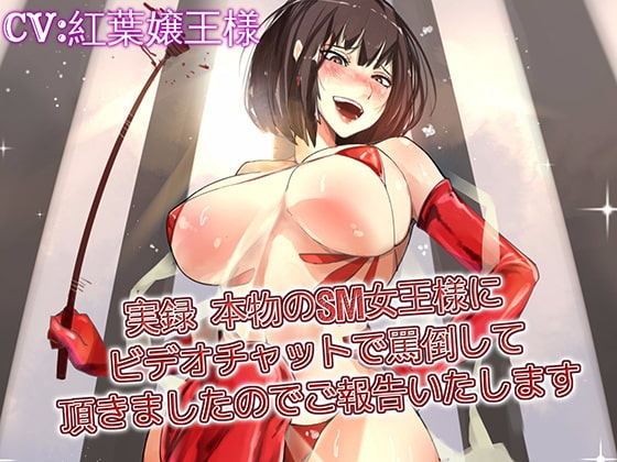 実録 本物のSM女王様にビデオチャットで罵倒して頂きましたのでご報告いたします の表紙