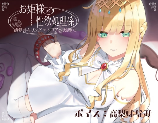 ドスケベお姫様の性欲処理係～感覚共有リングでトロアへ雌堕ち～ の表紙