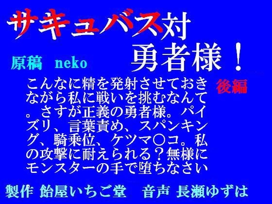 サキュバス対勇者様!後編 の表紙