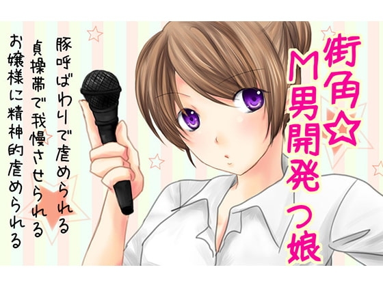 街角☆M男開発っ娘 の表紙
